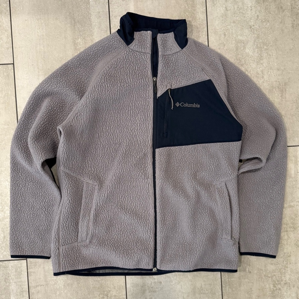 Columbia Men's Two-Tone Fleece Jacket